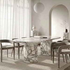 Mármol Calacatta a Precio de Fábrica, Mesa de Mármol, Piedra Natural, Losa de Mármol Calacatta Morado, Azulejos para Baño y Aseo - Product Image 1