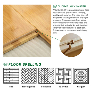 Lantai kayu keras tahan air direkayasa untuk parket lantai kayu Oak lantai kayu - Product Image 5