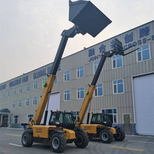 Precio bajo Proveedores de China Carretilla elevadora de ruedas de servicio pesado 3,5 TON 4 ton 4x4 Manipulador telescópico Carretilla elevadora - Product Image 5