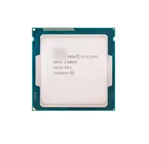 Nouveau processeur serveur 64 bits E3-1270V3 3,5 GHz quatre/six cœurs 3 Mo L2 30 Mo L3 9 nm avec technologie de virtualisation LGA1150 80 W - Product Image 1