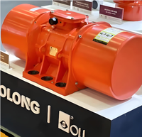 Günstiger Preis Wolong OLI-MVE300/3 200/3 Elektrische Vibratoren 220/380V 50HZ 60Hz 3-Phasen AC DC 3000rpm 3600rpm Vibrationsmotoren