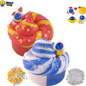 Kit de slime en argile JITENG DIY, pâte à <span class=keywords><strong>modeler</strong></span> éducative, slime cristallin doux à base de boue pour <span class=keywords><strong>la</strong></span> création de modèles - Product Image 1