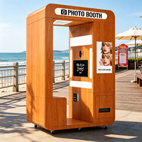 Photomaton modulaire personnalisable pour événements et fêtes, machine de photomaton avec imprimante, couleur personnalisable