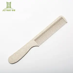 Biodegradable customized various shaped wheat straw hair comb