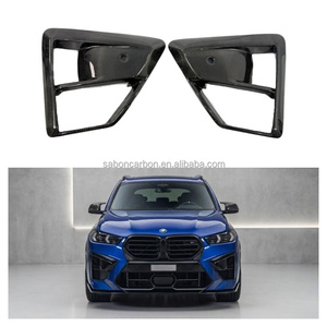 Grille de protection des phares antibrouillard en fibre de carbone pour BMW X5M F95 X6M F96 LCI 2024+ - Product Image 1
