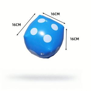 Dés gonflables de 12 pouces pour jeux de société et événements promotionnels, logo personnalisé disponible - Product Image 3