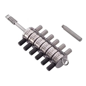 HUK FO21 Premium <span class=keywords><strong>Tibbe</strong></span> 6 Cut für <span class=keywords><strong>Ford</strong></span> Jaguar Car Lock Schlosser Werkzeugs atz - Product Image 1