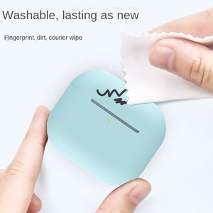 Étui officiel en silicone liquide souple 2022 pour <span class=keywords><strong>AirPods</strong></span> 3, étui de protection pour boîte de charge d'écouteurs sans fil, étui pour <span class=keywords><strong>AirPods</strong></span> 3 - Product Image 3