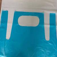 Tablier jetable en plastique hdpe, livraison gratuite, D2W, en polyéthylène, sans manches, pour la cuisine
