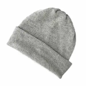 Customized Winter Knitted Cashmere <strong>Wool</strong> <strong>Beanie</strong> <strong>Hat</strong> - Product Image 1