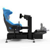 Kit de cadre de cockpit de simulation de course en aluminium extrudé robuste 40160, simulateur de conduite personnalisé pour jeu de course automobile en réalité virtuelle