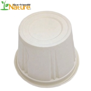 Vajillas desechables biodegradables blanco <span class=keywords><strong>comer</strong></span> sopa <span class=keywords><strong>de</strong></span> maíz Almidón <span class=keywords><strong>de</strong></span> maíz tazón con tapas - Product Image 4