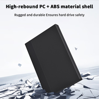 TRANSBLUE USB 3.0 to SATA 2.5 Inch SSD Hard Disk Case ABS Computer Hardware & Software External Hard Drive Enclosure
