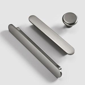 BAOCHUN poignée d'armoire aux coins arrondis et incurvés protège les enfants contre les blessures poignée et bouton de meubles poignée en Zinc - Product Image 6