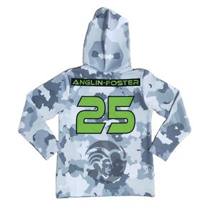 100% Polyester Full Sublimation Printing Quickdrying Long <b>Sleeves</b> <b>Hoodie</b> Promotional Shirt Heat Transfers Customization - Product Image 2