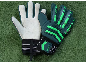 ถุงมือยางหนาแบบมืออาชีพระบายอากาศได้ดีป้องกันการลื่นออกแบบโลโก้ตามสั่งสำหรับผู้รักษาประตูฟุตบอล - Product Image 5