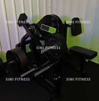 Máquina de remo sentado con carga de placas serie SM PM para gimnasio comercial, 3 soportes, tecnología SmartStrength, múltiples asas