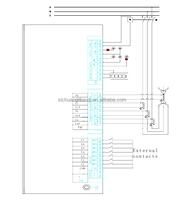 STROM ST265 Relais de surintensité de défaut de terre subminiature haute puissance Auto-Dual AC/DC Protection triphasée alimentée