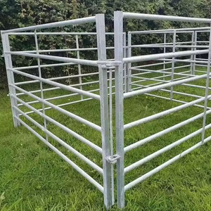 Großhandel kunden spezifische Größe Schaf & Ziege Corral Zaun Panels tragbare Vieh Kuh Rinder Hof Mesh Zaun Bull Horse Penning - Product Image 1