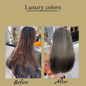 Crema Colorante per Capelli Semi-<span class=keywords><strong>Permanente</strong></span> LUXLISS Professionale da Salone Naturale Senza Ammoniaca Private Label Miglior Colore per Capelli - Product Image 3