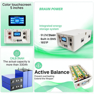 51.2V 300Ah 15kWh/30kWh/45kWh Stackable LiFePO4 Battery, 10 Years Export Home Solar <b>Energy</b> <b>Storage</b> <b>System</b> for Residential PV - Product Image 4