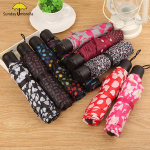 Ombrello Manuale Pieghevole <span class=keywords><strong>a</strong></span> Tre Sezioni per Adulti SUNDAY One 1 Dollar, Ideale come Regalo Promozionale - Product Image 3