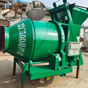 Máy trộn bê tông DIESEL Máy bơm nâng Phễu thủy lực <span class=keywords><strong>S</strong></span> van bơm Bê tông với Máy trộn trống trộn và bơm - Product Image 3