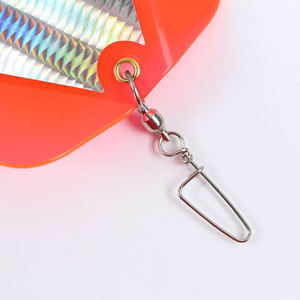 Planches de pêche triangulaires Alpha Wholesale ABS avec émerillon en acier inoxydable pour la pêche à la traîne et en lac - Product Image 3