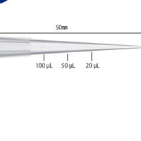 Pipette en plastique monocanal Watson 50 300L réglable multi-emplacements pour usage en laboratoire