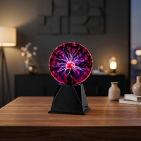 Boule de plasma interactive en gros ODM, lampe électrique à plasma interactive pour personnalisation de marque, coffret cadeau