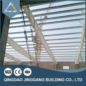 Cong Mái Thép Kho Lớn Tuổi Thọ Hội Thảo Loại Skeleton Cấu Trúc Kim Loại Xây Dựng Đúc Sẵn Nhà Kho - Product Image 5