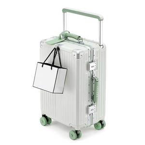 Vali kéo thiết kế phối màu mới với giá để cốc và móc, chất liệu nhôm, bánh xe trượt trong suốt bằng nhựa ép phun - Product Image 2