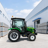 Tractor con Cargador 70HP 90HP 100HP 120HP 4WD Diésel para Granja, Trabajo Agrícola, Suministro de Fábrica