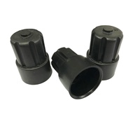 Raccord de tuyau moulé par injection en plastique ABS noir OEM personnalisé, connecteur de tuyau, joint de tube pour usage industriel