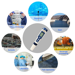 EZ-9909B приготовьтесь к отправке Самый дешевый 5 в 1 измерительный прибор TDS/EC устройство контроля pН/солености метр/температура воды тестер качества с электрод сменный - Product Image 5