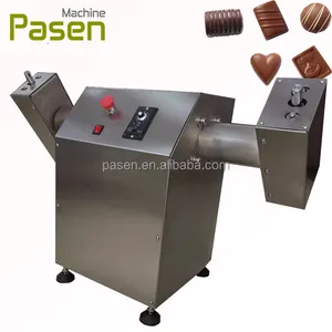 110KG With PC Hollow Chocolate Moulds Device Chocolate Spinning Machine