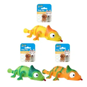 인기있는 애완 동물 숍 개 장난감 삐걱 거리는 라텍스 개 씹는 장난감 동물 도매 - Product Image 1