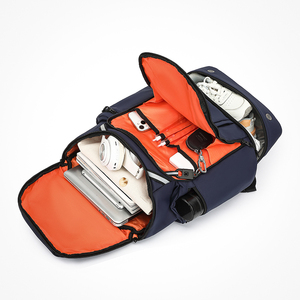 Sac à dos pour ordinateur portable pour femme, grand format, imperméable, en polyester, avec fermeture USB, système de transport par sangle, pour les sports de plein air - Product Image 3
