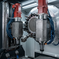 Centre d'usinage vertical CNC VTF840-2 de haute précision avec déplacement de 850x400x350 et répétabilité de 0,003 mm