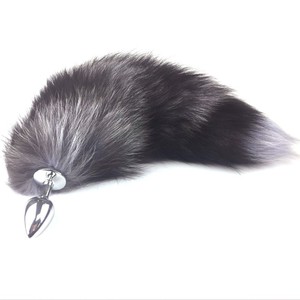 Queue de loup en métal, plug anal en fausse fourrure, accessoire de cosplay, jouet pour adultes, pour hommes, femmes, couples, jeux de rôle - Product Image 5