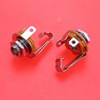 Connecteur de prise d'alimentation femelle 6,35 mm mono/stéréo à 4/6 pôles pour montage sur panneau, adaptateur de câble audio 6,5 mm à souder