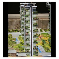 2025 Modelo inmobiliario personalizado de fábrica Plan de Casa Diseño de arquitectura Mansión Modelos a escala arquitectónica Modelos arquitectónicos