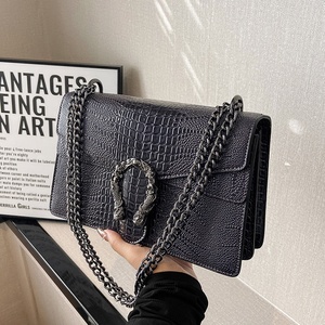 Borsa a Mano Elegante da Donna 2026, Borsa a Tracolla con Catena, Borsetta <span class=keywords><strong>di</strong></span> Alta Qualità, Borsa Sottobraccia con Motivo Coccodrillo - Product Image 1