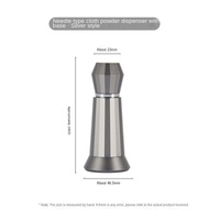 Distributeur de poudre en alliage d'aluminium à aiguilles, anti-agglomération, pour machine à expresso, distributeur de café dédié