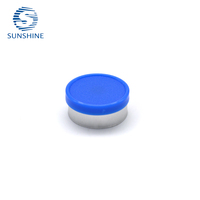 Capuchon en aluminium personnalisé pour flacon d'infusion, flacons en verre stériles de qualité pharmaceutique pour injection, avec opercule scellé