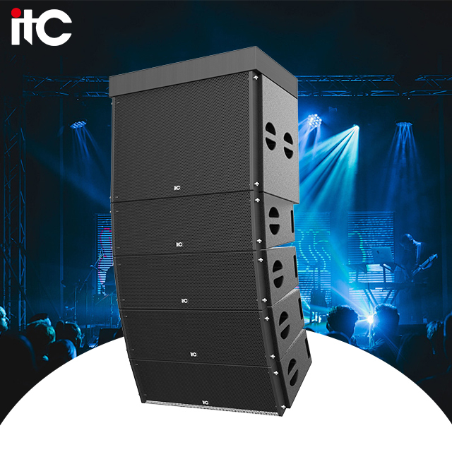 800W Professional Line Array Church Stage Speaker System Full Range Speakers