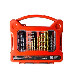 Everforce 41 Pc Drill Bit Set Twist Drill Straight Shank Metal Drilling Kit - Product Image 5