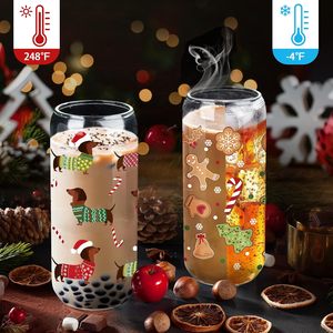 Tazza da Caffè Boba a Forma di Omino di Pan di Zenzero Natalizio, Bicchieri Carini per Bubble Tea, Decorazione Estetica, Regalo per Bambini, Donne e Uomini - Product Image 4