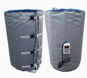 Couverture chauffante thermique haute performance réglable pour fûts de 1000 L, isolante pour IBC, moderne, carrée, certifiée Energy Star, pour l'extérieur - Product Image 1