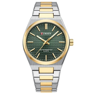 Sleek Minimalist Men's Business Quartz <b>Watch</b> Stainless Steel Band HD Luminous Hands Waterproof Dress Wristwatch - Product Image 2